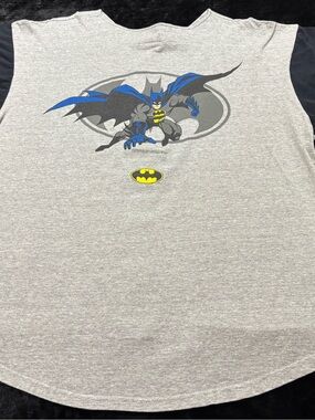 Mens XL Vintage 1996 Batman Baseball Jersey Tshirt